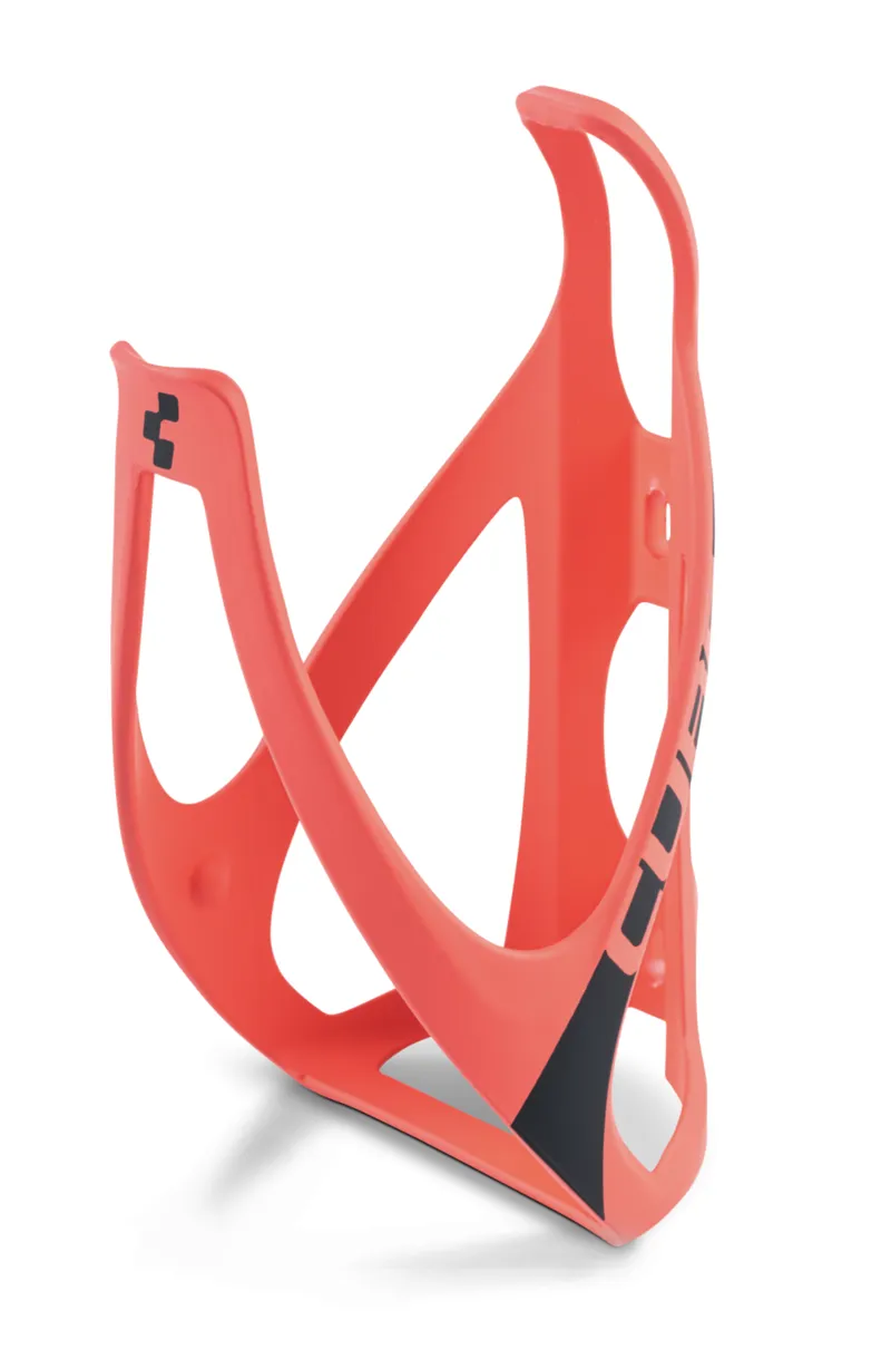 Cube HPP Bottle Cage Matt Coral/Black-1